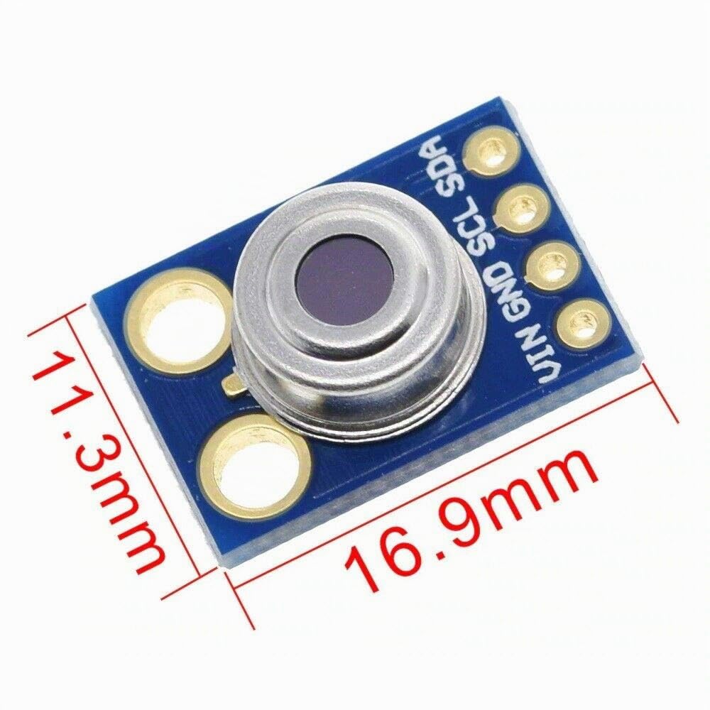 2pcs GY-906 MLX90614 Non-Contact Infrared Temperature Sensor Module MLX90614ESF