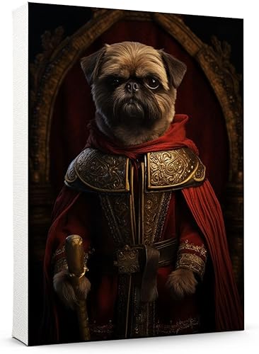 Miniatura 930 de Thuan Chow Chow Retrato de mascota con disfraz real de perro en un disfraz retrato de perro con vestimenta Retrato medieval de mascota retrato