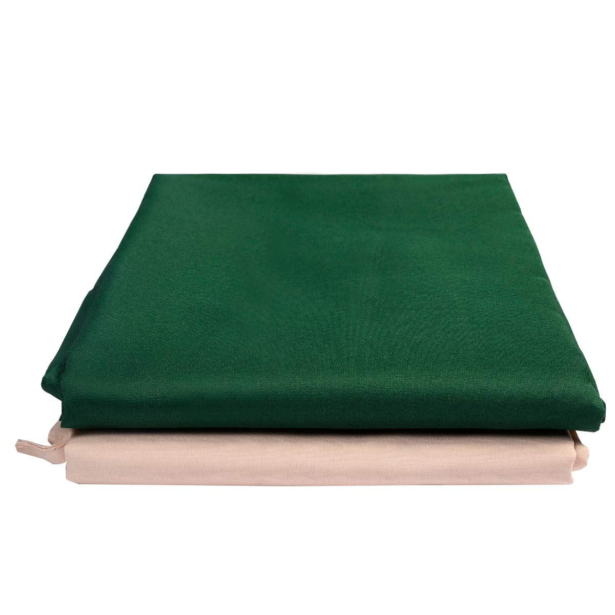 GOPLUS Toldo para Columpio de Hollywood, de Repuesto, Universal, Funda de Techo, Impermeable, protección UV, tamaños (191 x 132 cm, Beige)