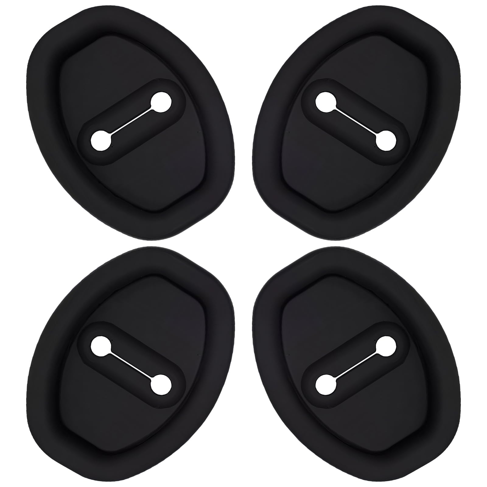 ONEMAJI 4Pcs Car Door Lock Covers for VW Transporter (T6.1) Kombi Crew Van 2019-2022, Vehicle Door Latch Buckle Protector Anti-Dust Interior Decoration Car Accessories