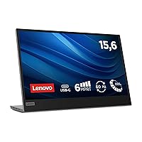 Lenovo L15 Monitor Portatile, Display 15.6" FullHD IPS