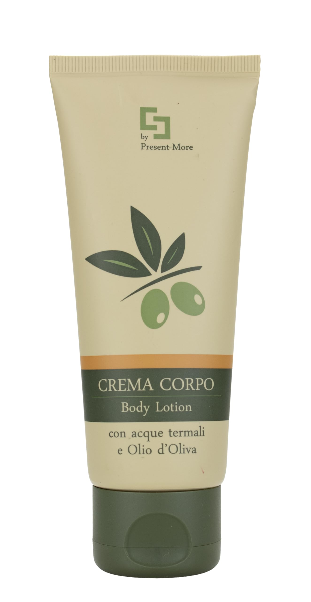 PRESENT-MORE - Körpercreme 100 ml Beauty Oil - Packung mit 30 Stück - Body Lotion ohne Allergene - Tahitianischer Duft - Made in Italy - Ideal für Hotels und B & B
