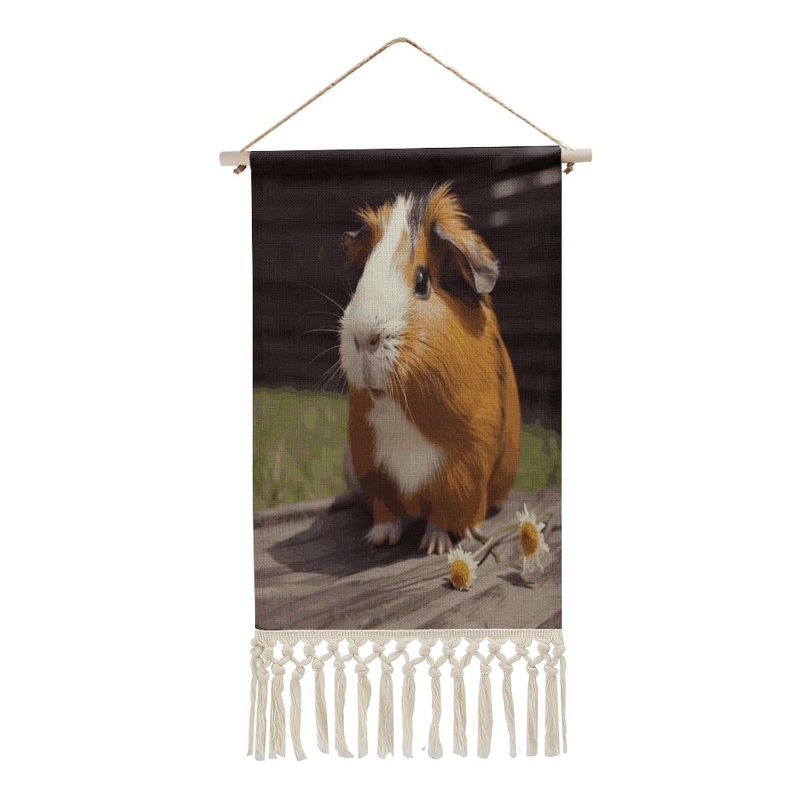 Adfgyerh Style Smiling (5) Tapestry With Tassels Cotton And Linen Hanging Posters, Wall Art For Travel Gift, Wall Tapestry For Office Home Decor Bedroom Living Room Decor