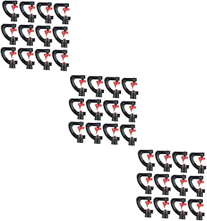 YARNOW 60 Pcs Lawn Sprinkler Adjustable Base Sprinkler Base Hose Sprinkler Watering Sprinkler Spike