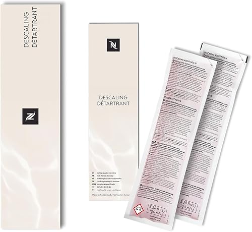 Generic Solución de descalcificación Nespresso, se adapta a todos los modelos, 2 paquetes