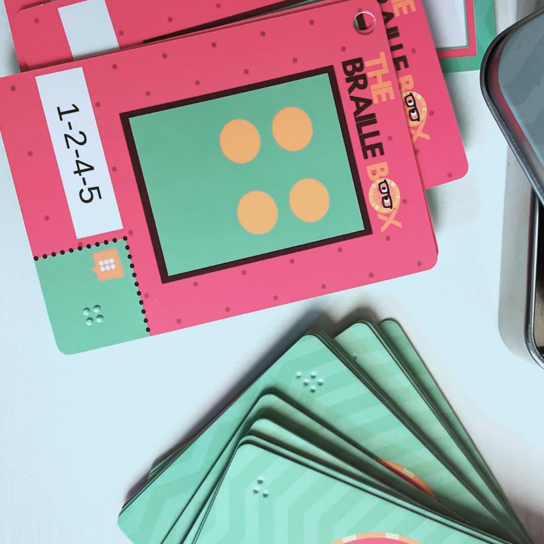 The Braille Box™ Study Cards – Book 1: Grade 1, The Alphabet | Educational Learning Tool for Teachers, Parents & Students