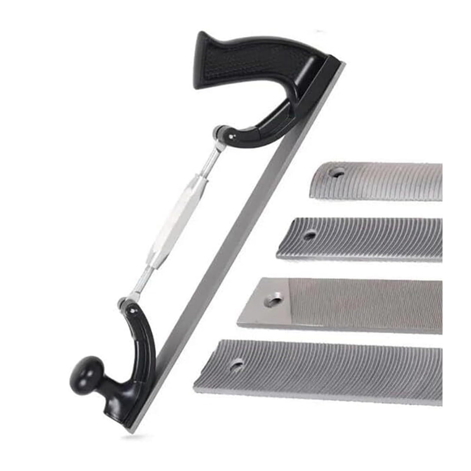 Support de lime de carrosserie flexible pour corriger les déformations des panneaux métalliques