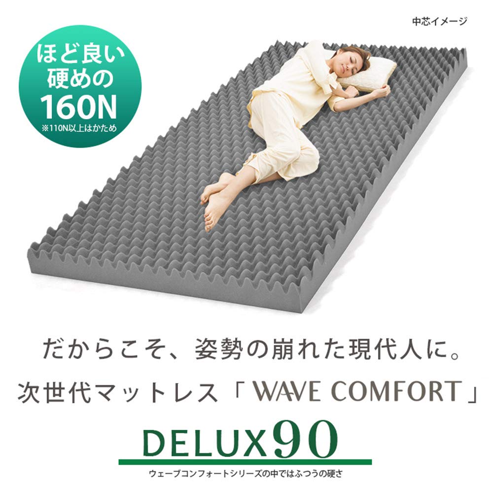Amazon｜西川 敷布団 ウェーブコンフォート シングル デラックス 9×91 