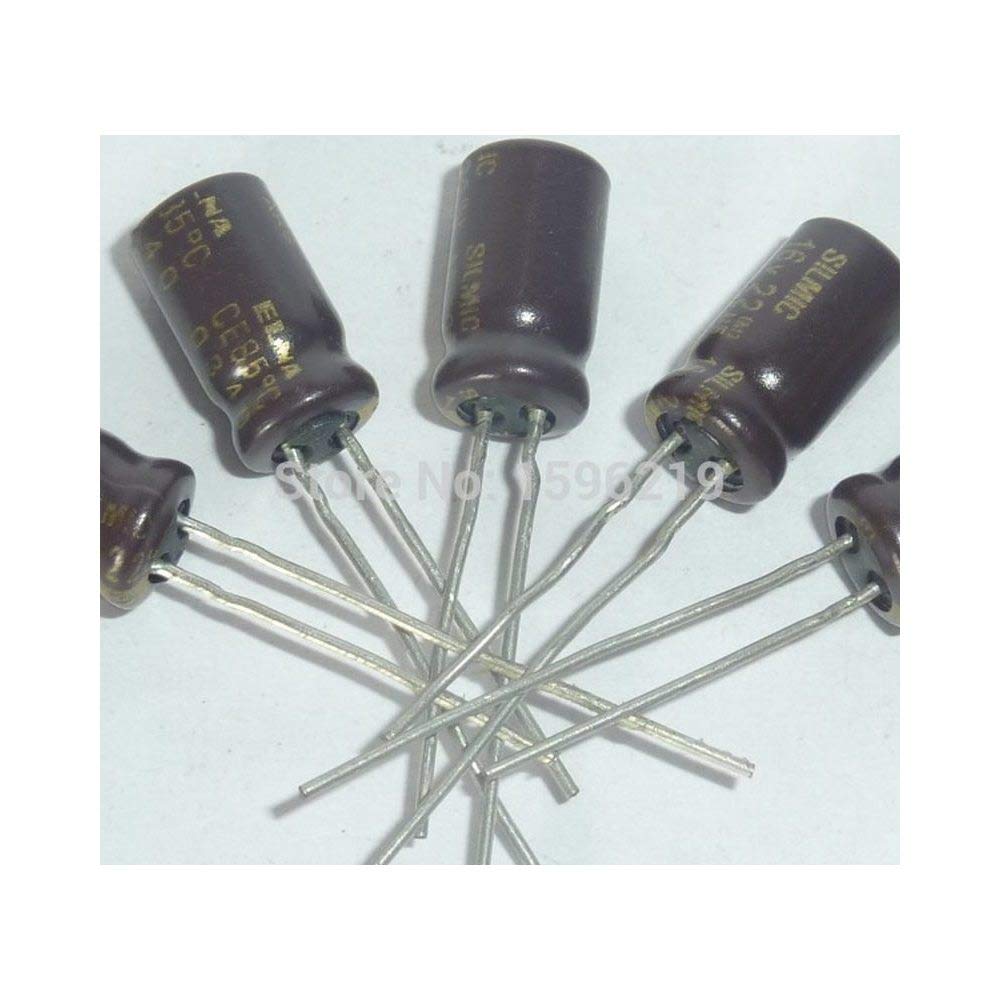 10 Stück 22uF 16V Elna ARS Serie 6,3x11mm 16V22uF SILMIC Audio Kondensator Kondensator Bastelmaterial