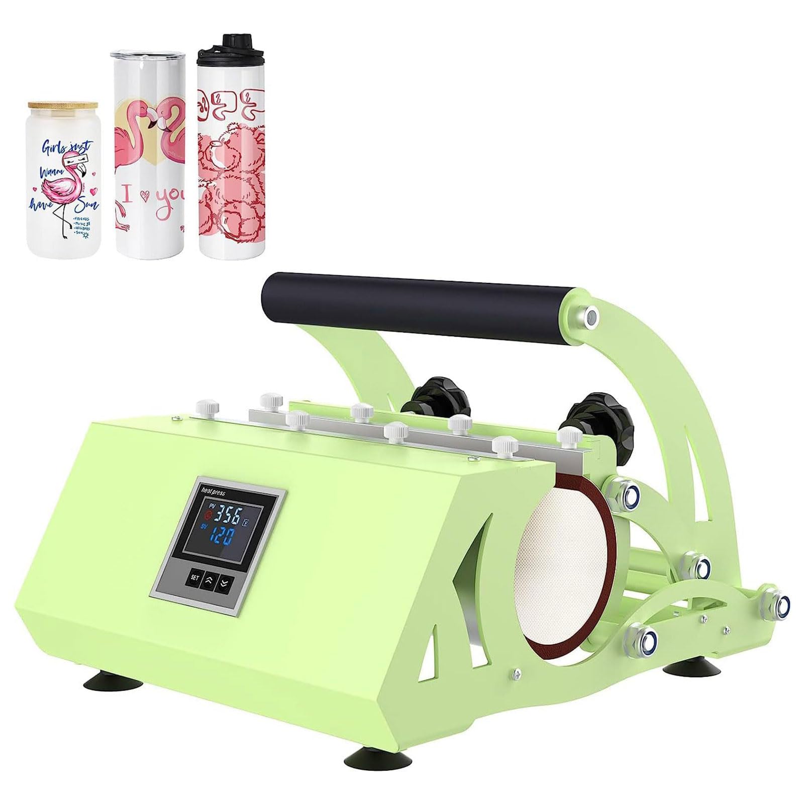 Presse de tasse PEIXEN pour réussir la sublimation sur tasses droites de 11 à 30 oz