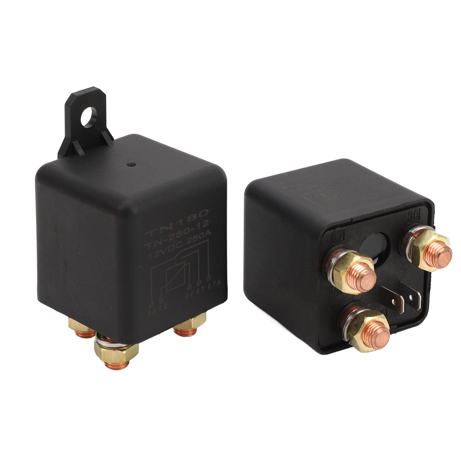 Relé automotriz 5 pines 250 A para sistemas 12V 24V