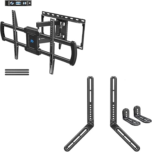 Miniatura 1 de Mounting Dream Soporte de pared giratorio e inclinable para TV de movimiento completo para la mayoría de televisores de 42 a 70 pulgadas MD2296,