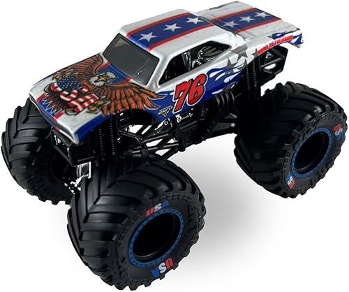 Monster Jam 1 de 5000 Monster Truck, vehículo fundido a presión de coleccionista, escala 164 para niños de 3 años en adelante (edición del 4 de