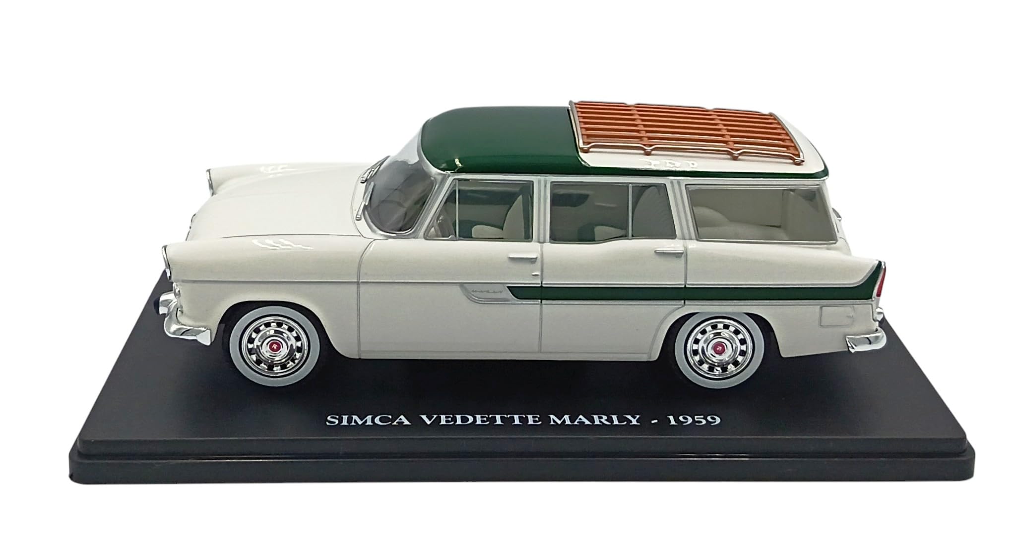 OPO 10 Modellino da Collezione in Scala 1/24 Compatibile con Simca Vedette Marly (1959) VC081