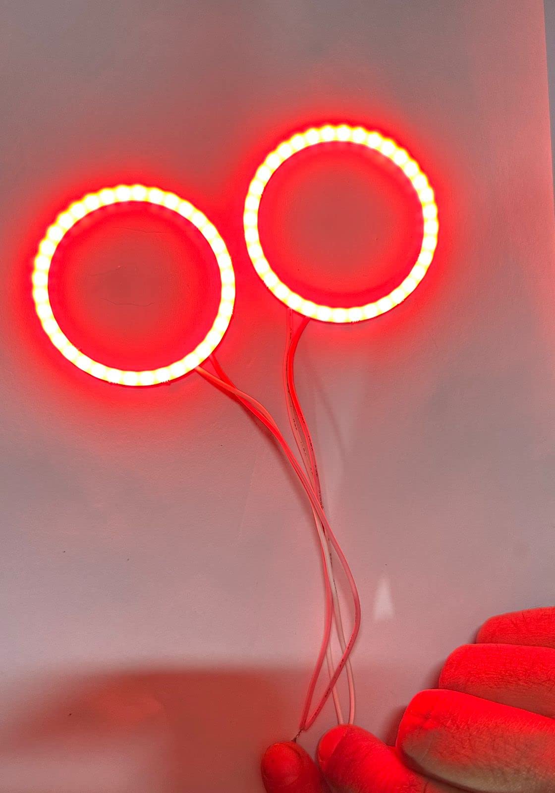 Buy AUTO MT 7COLOR CHOICE 60MM CAR BIKE DRL Daytime Running Light