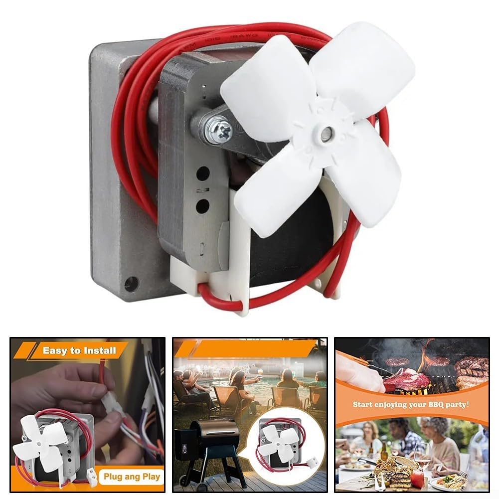 Moteur De Barbecue Pour Tourne Broche, Moteur D'alimentation Pour Barbecue - Rôtisseries Pour Grills À Granulés Remplace Le Moteur Theauger De 220 V, 50 Z 1,5/1,8/2,0 Tr/min(2.5rpm)