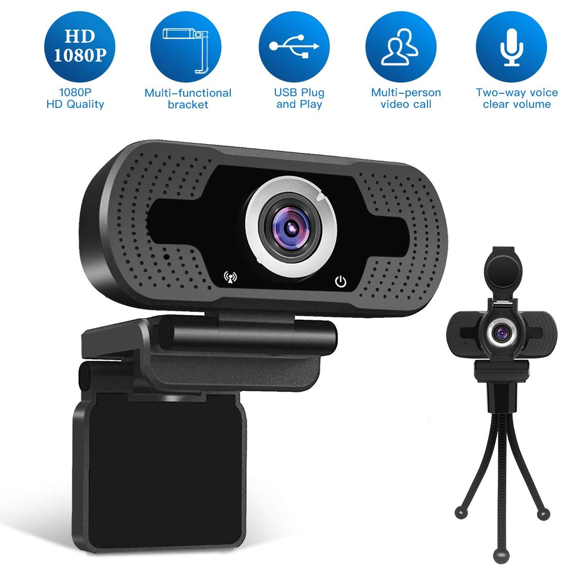 Amazon Larmtek Full Hd Webcam Buy LarmTek Webcam Stand,Mini Camera
