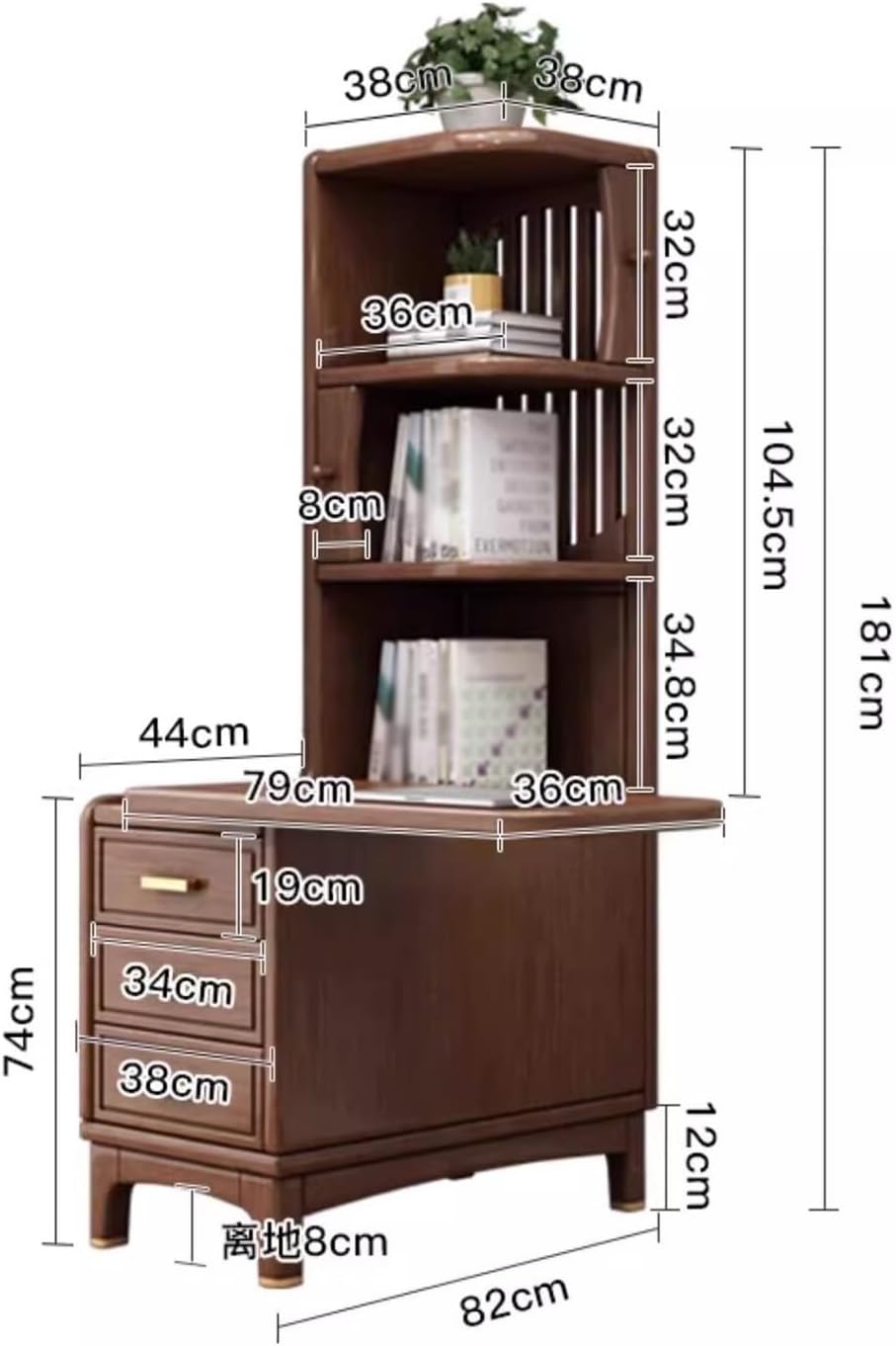 ソファサイドキャビネット 新中国スタイル 無垢材 ソファサイドボード ウォールナットサイドボード リビングルーム サイドテーブル コ