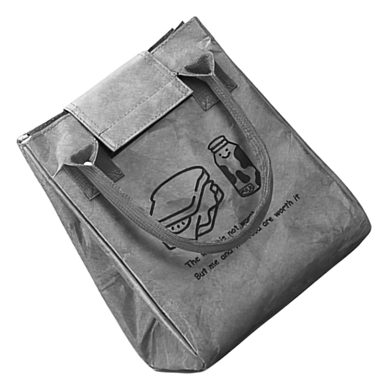 TOPBATHY 4piezas Bolsa De Almuerzo Aislante Bolsa De Transporte Para Comida Asa Para Oficina Escuela y Picnic Material Resistente y Ligero Diseño Elegante y Funcional