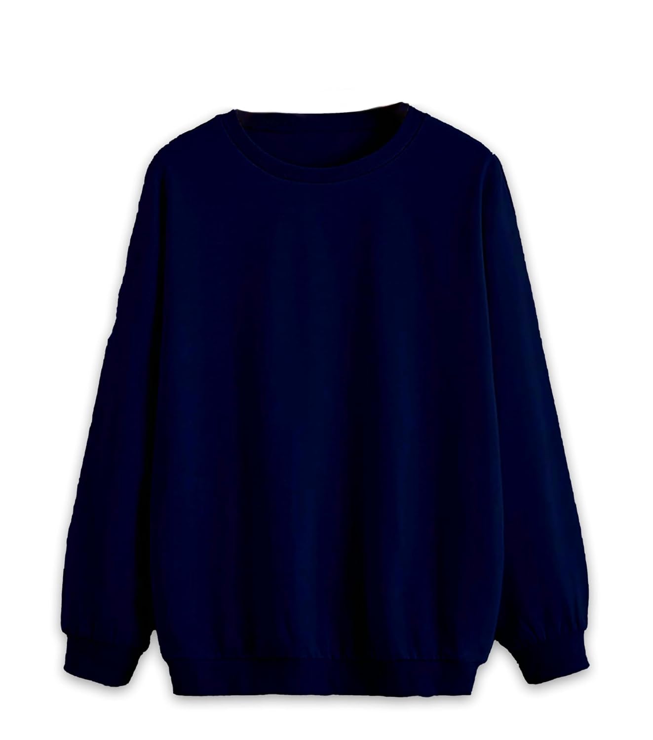 Mack Jonney Solid Round Neck Cotton Fleece Sweatshirt for Men-VMACK639167 - Review, Price and Buying Guide