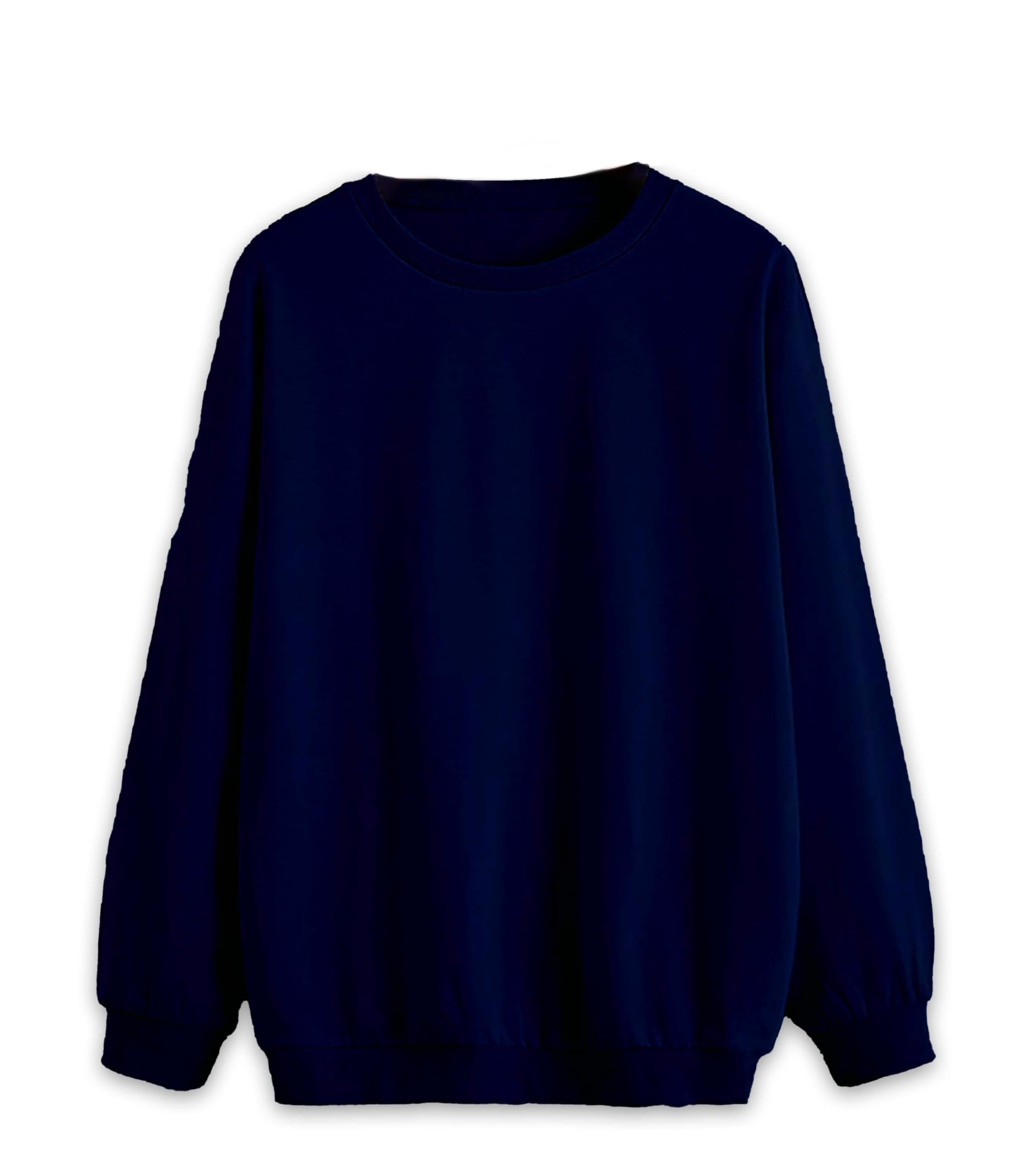 Mack Jonney Solid Round Neck Cotton Fleece Sweatshirt for Men-VMACK639167-image-5