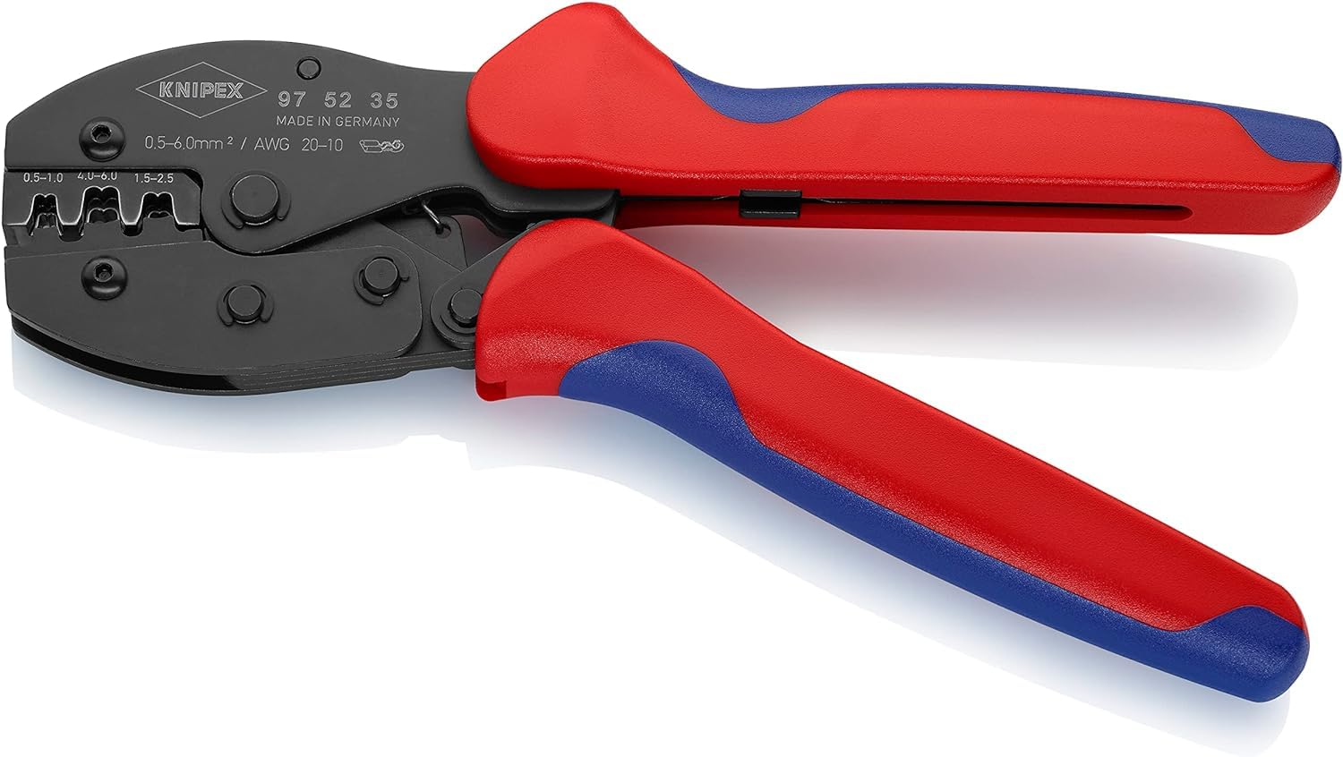 KNIPEX PreciForce Pinza per capicorda con impugnature multicomponente 220 mm, 97 52 35