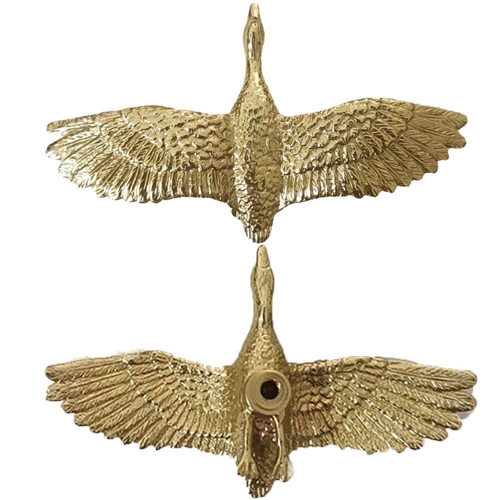 Schrankgriff Messing Vogelform Schranktürgriff Knopf Vintage Kleiderschrank Möbelgriff Dekorativer Knopf für Möbel