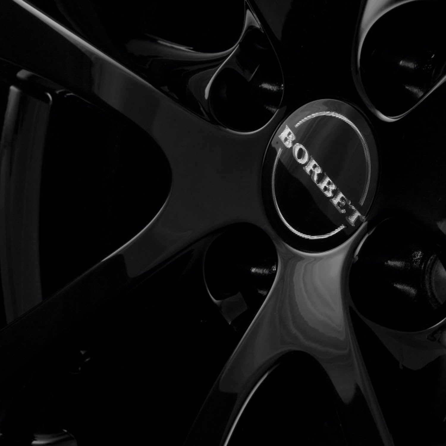 4x Borbet Felgen LV4 6.5x15 ET35 4x100 black glossy kompatibel mit Renault Captur Clio Grand Kangoo Modus Mégane Scénic Twingo Zoe