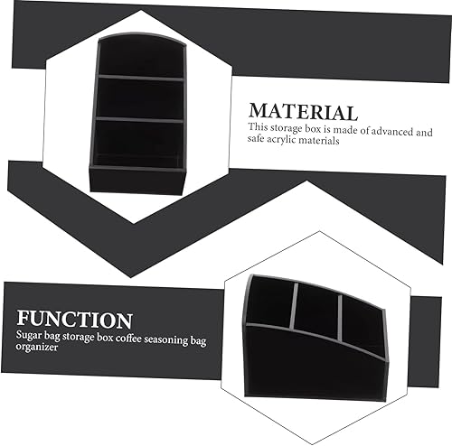 Miniatura 7 de Caja de almacenamiento de cápsulas de café, estante de exhibición de condimentos, almacenamiento de encimera, accesorios de barra de café, paquetes