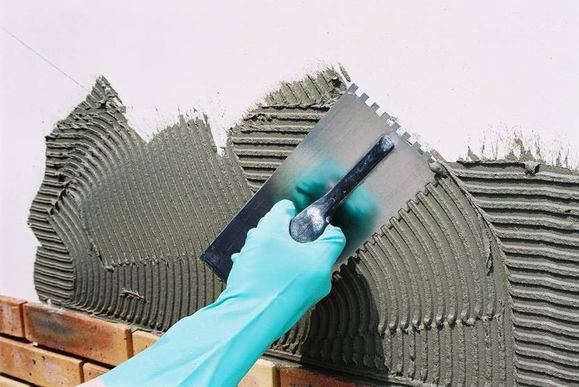 YARAENTERPRISE Notched Trowel (6 MM) Adhesive Notched Trowels Steel Trowel Stainless Steel Trowel (Pack of 1) 3