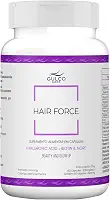 Hair Force - Suplemento Alimentar para Cabelo, Pele e Unhas - Biotina Alto Teor, Vitaminas e Minerais Essenciais - 60 Cápsulas