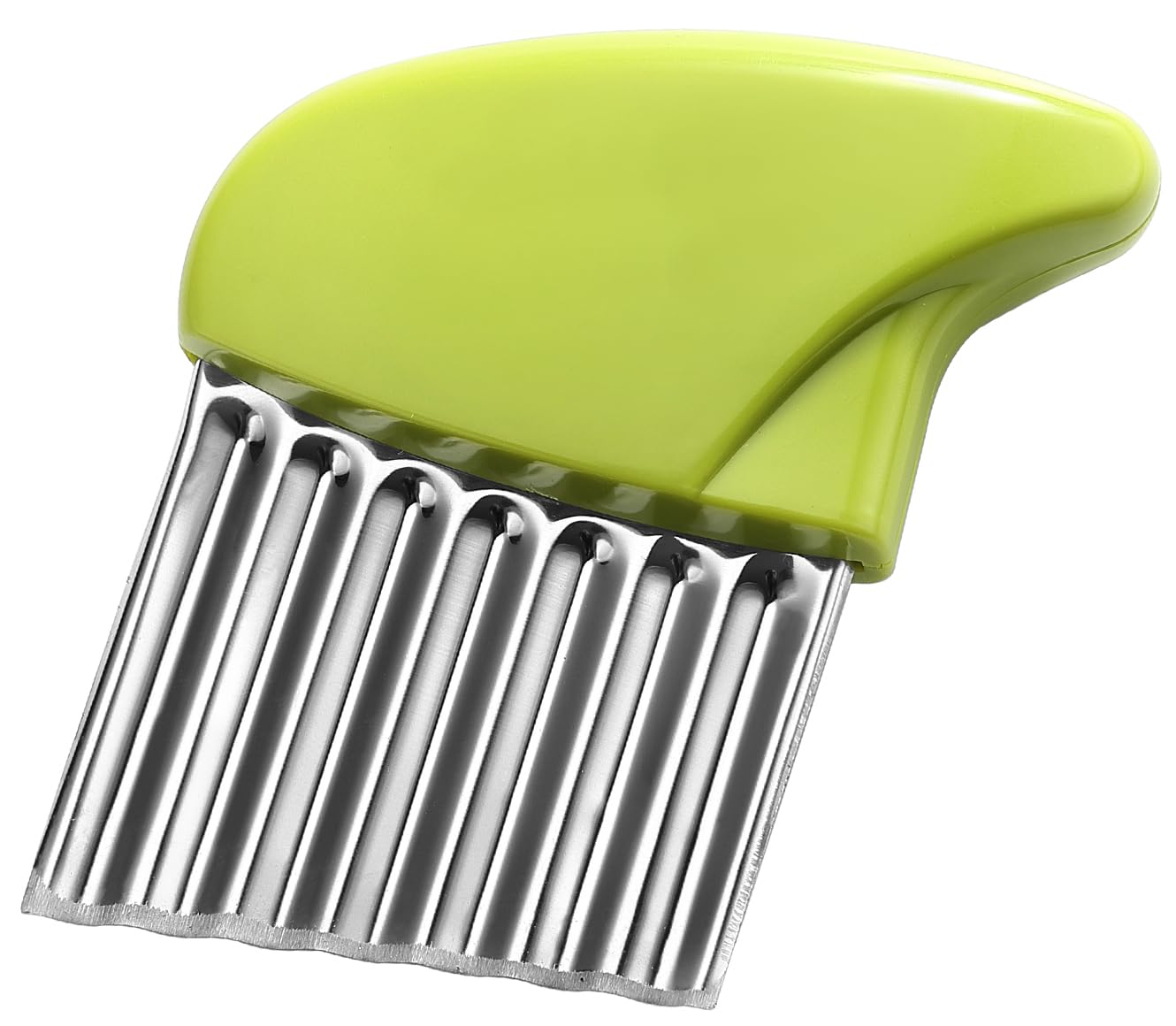 Crinkle Cutter Stainless Steel Potato Carrot Chip Vegetable Crinkle Wavy Chopper Cutter French Fry Slicer