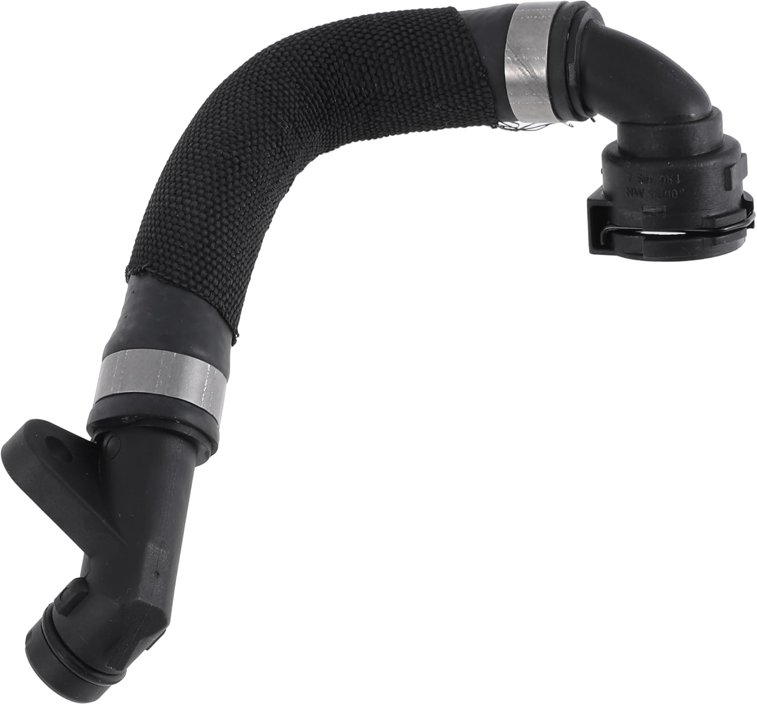 Radiator Hose Heater Hose No.17117541143 for BMW 335i 2007-2013 for BMW Z4 2009-2016 Black Plastic 1 Pc Radiator Coolant Pipe Good Sealing