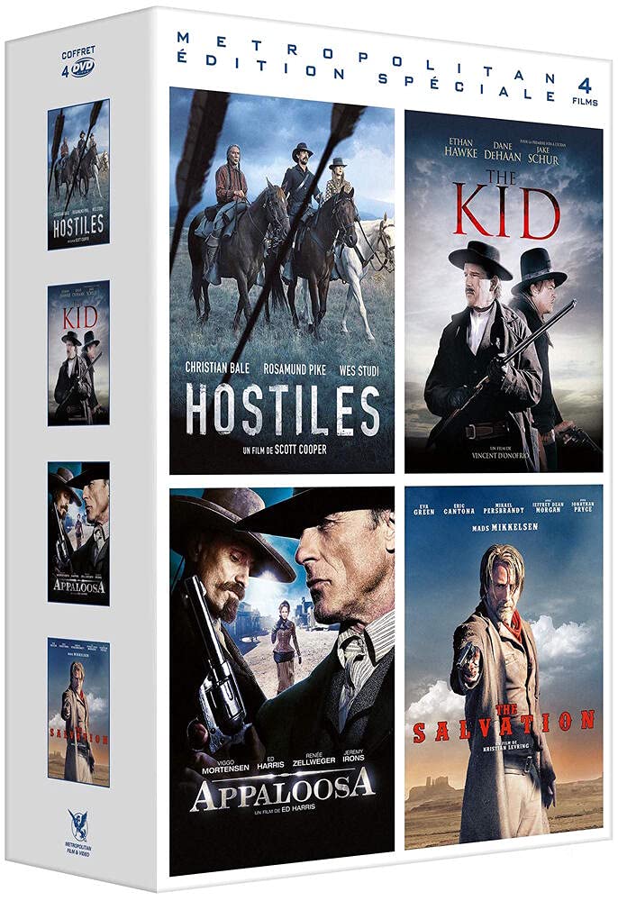 Coffret western - 4 films - dvd