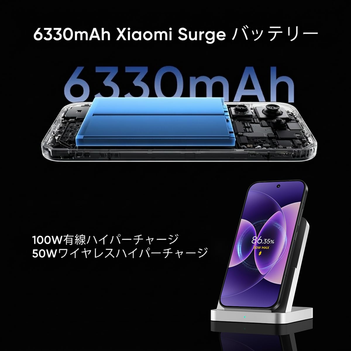 XIAOMI 17 - Smartfon 12+512 GB, soczewki optyczne Leica Summilux, Snapdragon 8 Elite Gen 5, HyperAI, 1 rok dodatkowej, ładowarka nie jest dołączona, czarna (wersja ES) | Czujnik Light Fusion 950, bateria 6330 mAh, platforma mobilna Snapdragon 8 Elite Gen