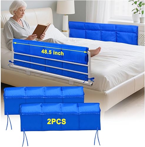 Bed Rail Padding Cushion for Hospital Bed Rails Pads Covers for Elderly Adults Safety Bed Guard Side Rails Bumper Sides Half Rail Cover Seniors