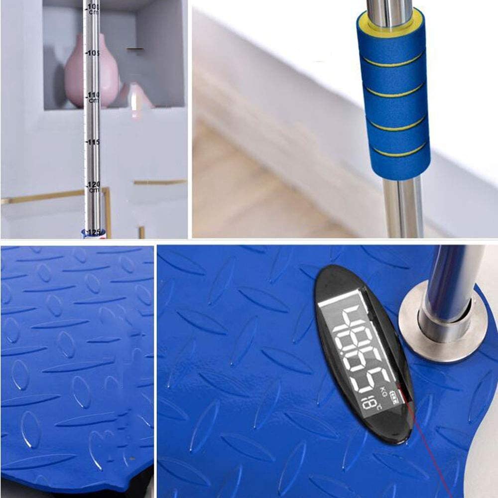 Inteligentna skala wysokości i wagi/szpitalne elektroniczne badanie lekarskie - Pomiar wysokości i wagi/ładowanie USB (100-190 cm)