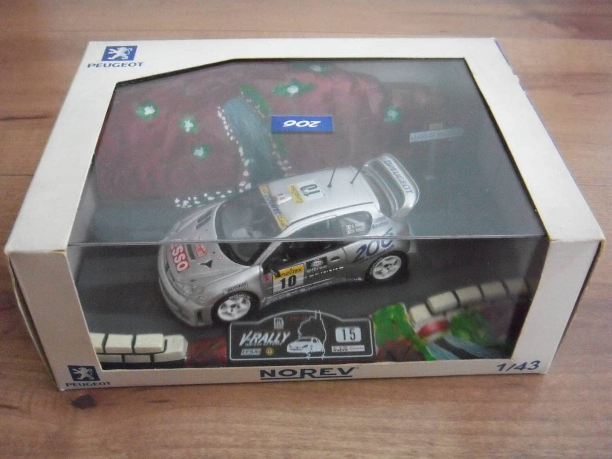 Amazon | ノレブ プジョー 206 WRC #10 NO.10 ミニカー エッソ PEUGEOT