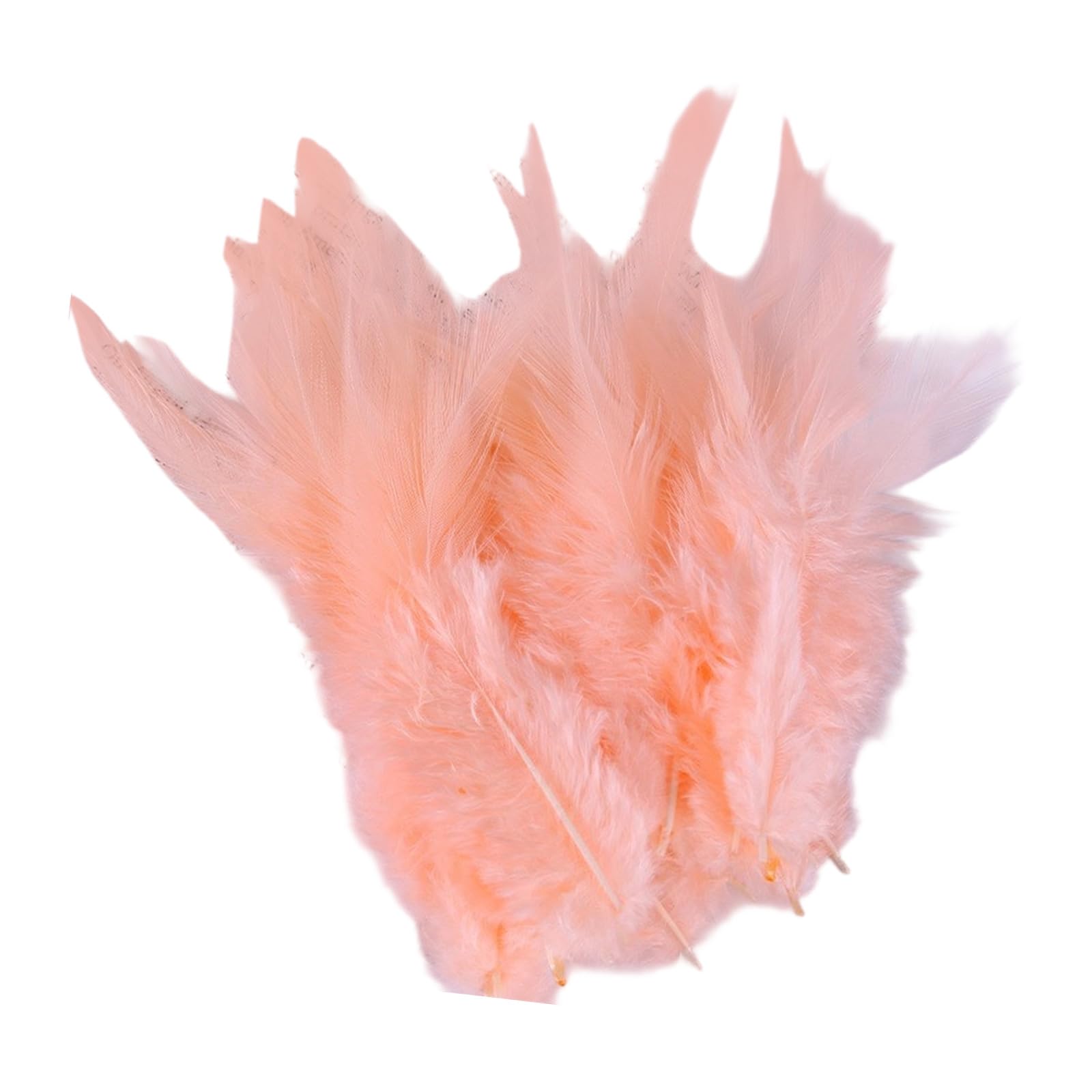Hsioluted 100PCS Soft Plumage for Projects Portable Decorative Materials Ideal for Costume Design and Party Decoration Long Craft Quills