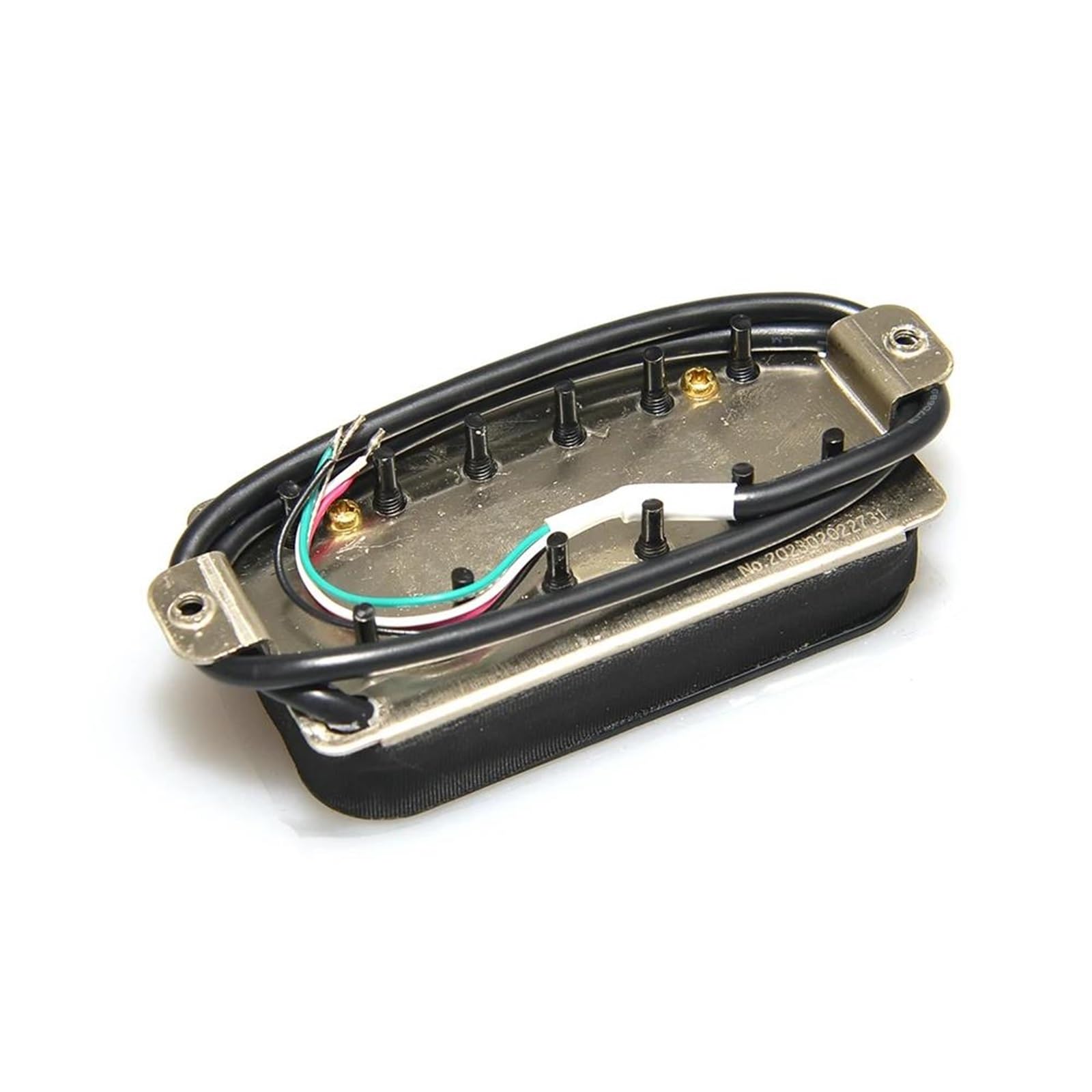 Przetwornik gitarowy Alnico 5 z podwójną cewką 1 szt. Czarny do części do gitary elektrycznej Przetwornik Części Gitary Elektrycznej(A5 Bridge 16.6K)