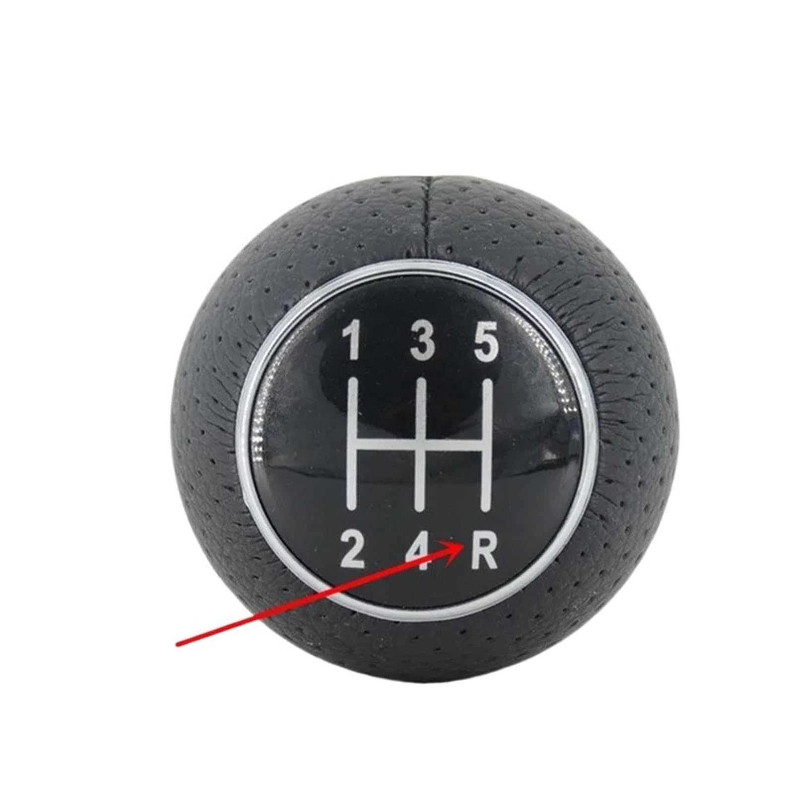 Mkgkacvcpt 12345R 23Mm Manual Shifter Knob For Vw For Passat B5 3Bg B6 B7 Cc 3C For Golf 4 For Bora 12Mm / 23Mm Car Gear Shift Knob Lever Stick Handle Head(12345R 23Mm)