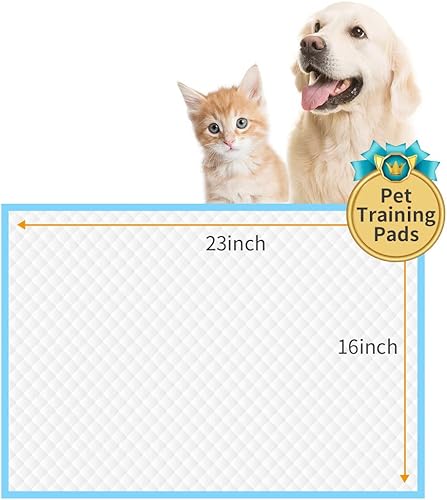 Miniatura 7 de Aimondow Almohadillas absorbentes para cachorros, almohadillas de entrenamiento de secado rápido para perros y gatos, almohadillas a prueba de