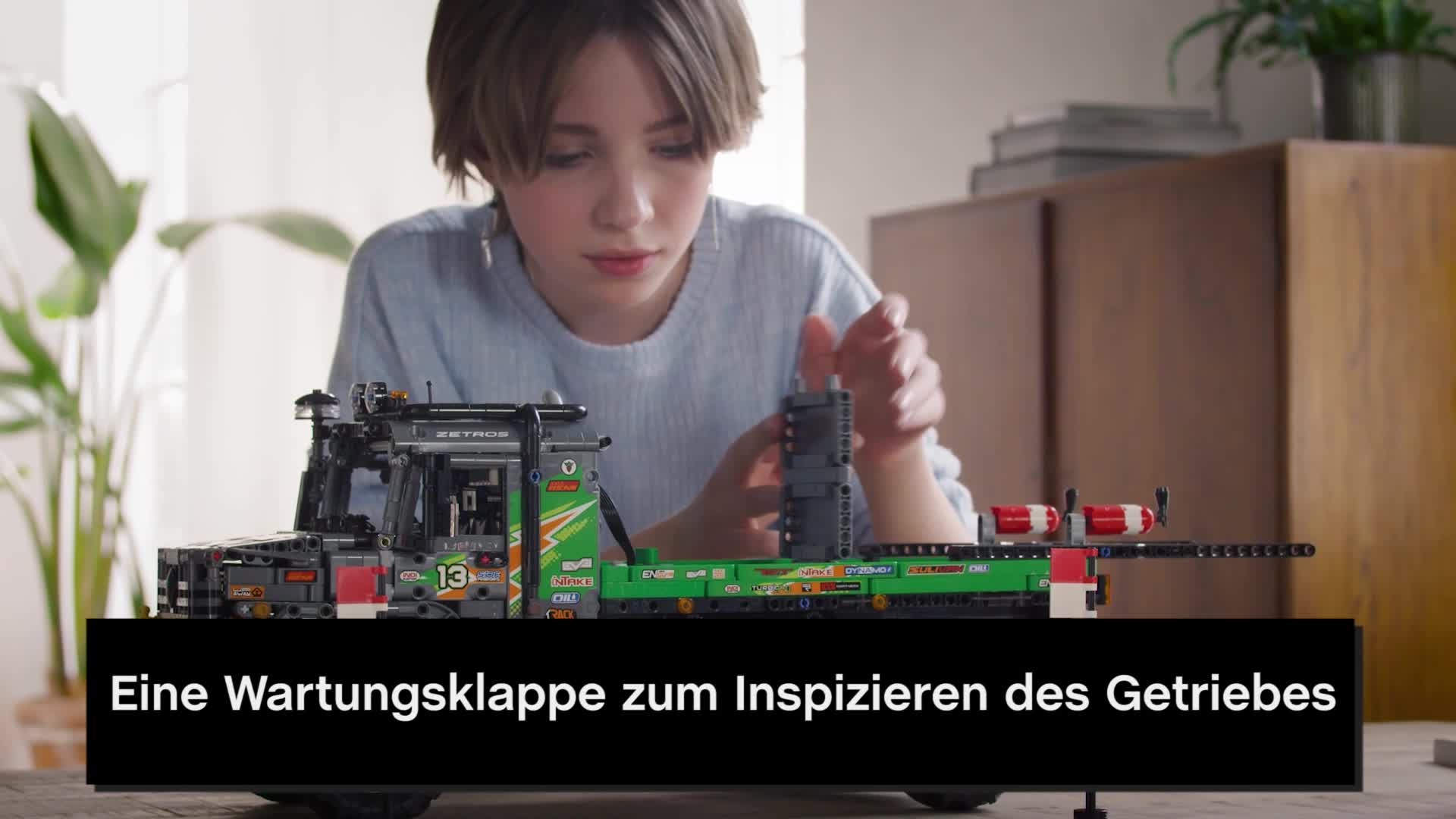 LEGO 42129 Technic 4x4 Mercedes-Benz Zetros Offroad-Truck, ferngesteuertes Auto, App-kontrolliertes LKW-Spielzeug, Geschenkidee für Erwachsene und Kinder, Männer und Frauen – Bild 8