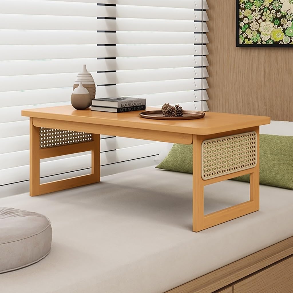 Table basse de méditation japonaise pour des moments de détente au salon