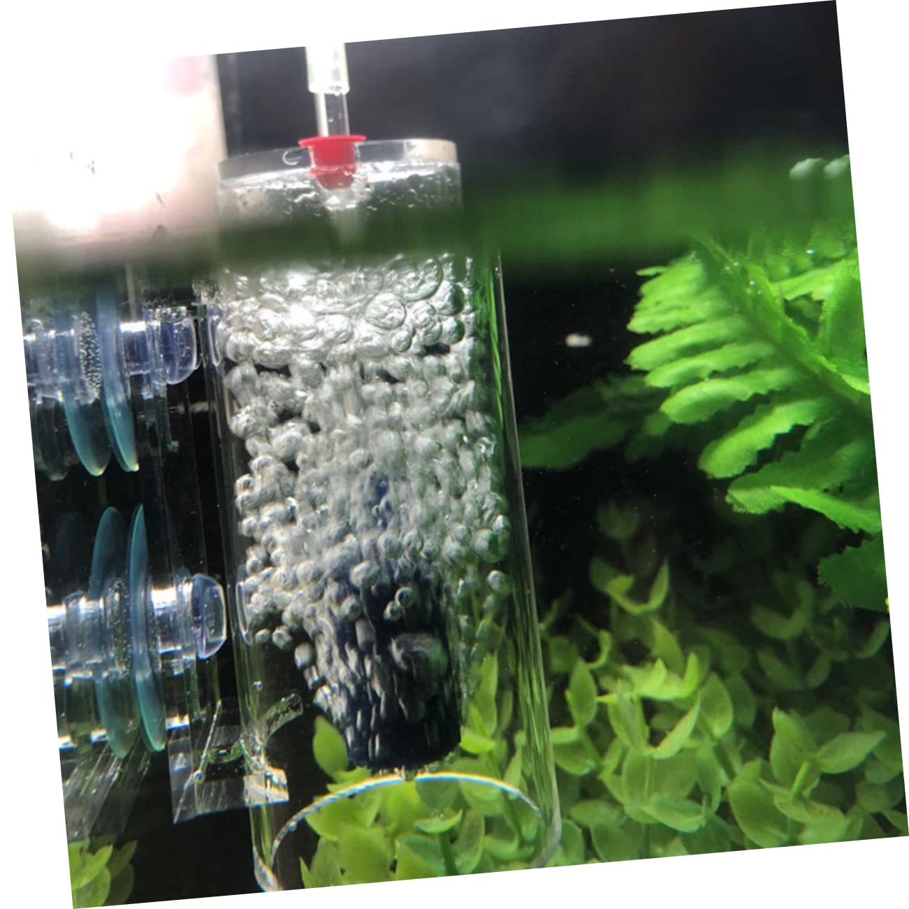 FRCOLOR 3piezas Disolvente De Sin Espuma para Acuario Instrumento De Acrílico Transparente para Peceras Aumenta El Aire para Peces y Duradero