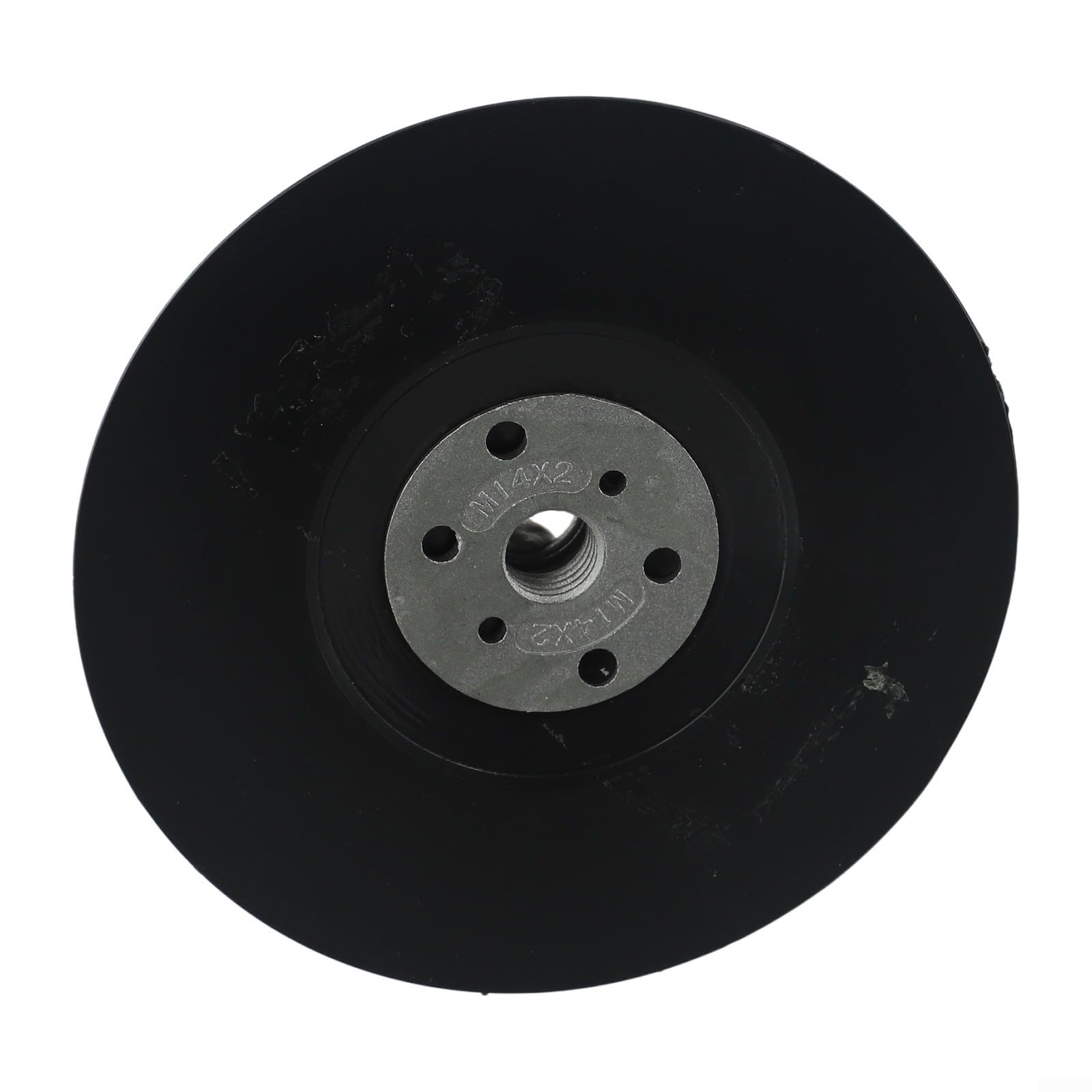 125mm Disco abrasivo per smerigliatrice angolare Platorello di supporto per smerigliatrice angolare, Cuscinetto di supporto in gomma con filettatura, Disco abrasivo con dado di bloccaggio