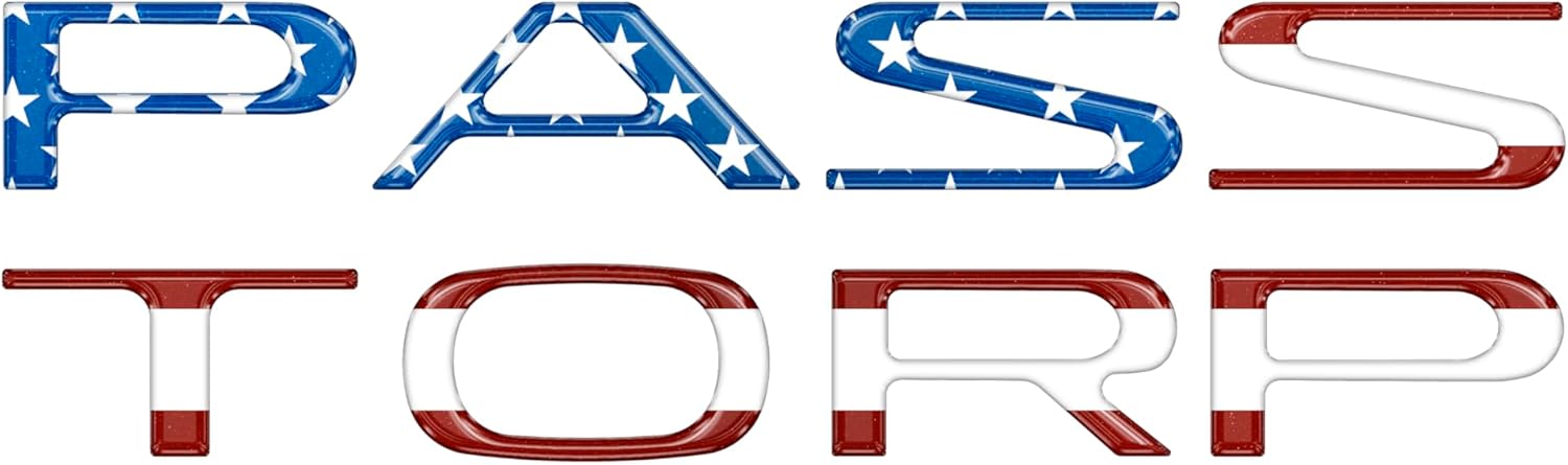 Rear Hatch Letter Inserts - Compatible with 2026-2026 Passport