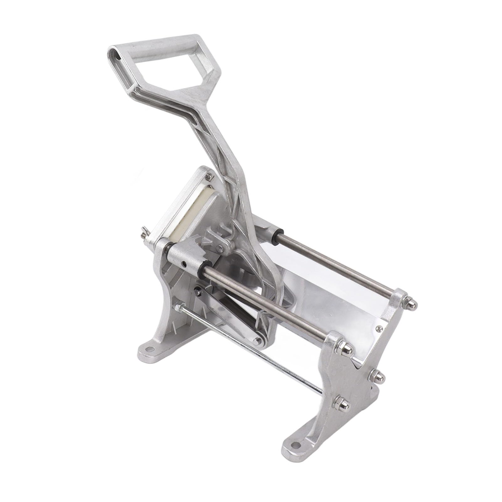 Cortador de Patatas Fritas, Cortador Manual de Patatas de Acero Inoxidable para Uso Doméstico y de Cocina Comercial