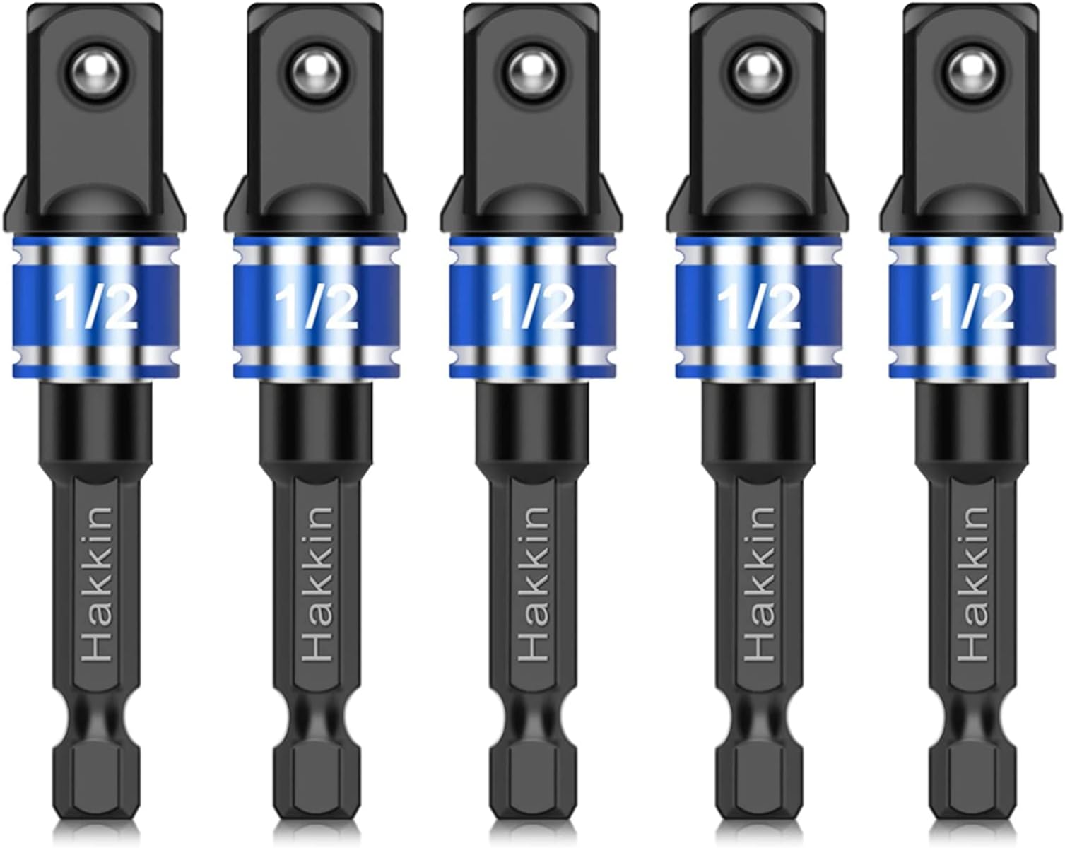 Hakkin 3PCS Impact Grade Socket Adapter/Extension Set Turns Power Drill ...