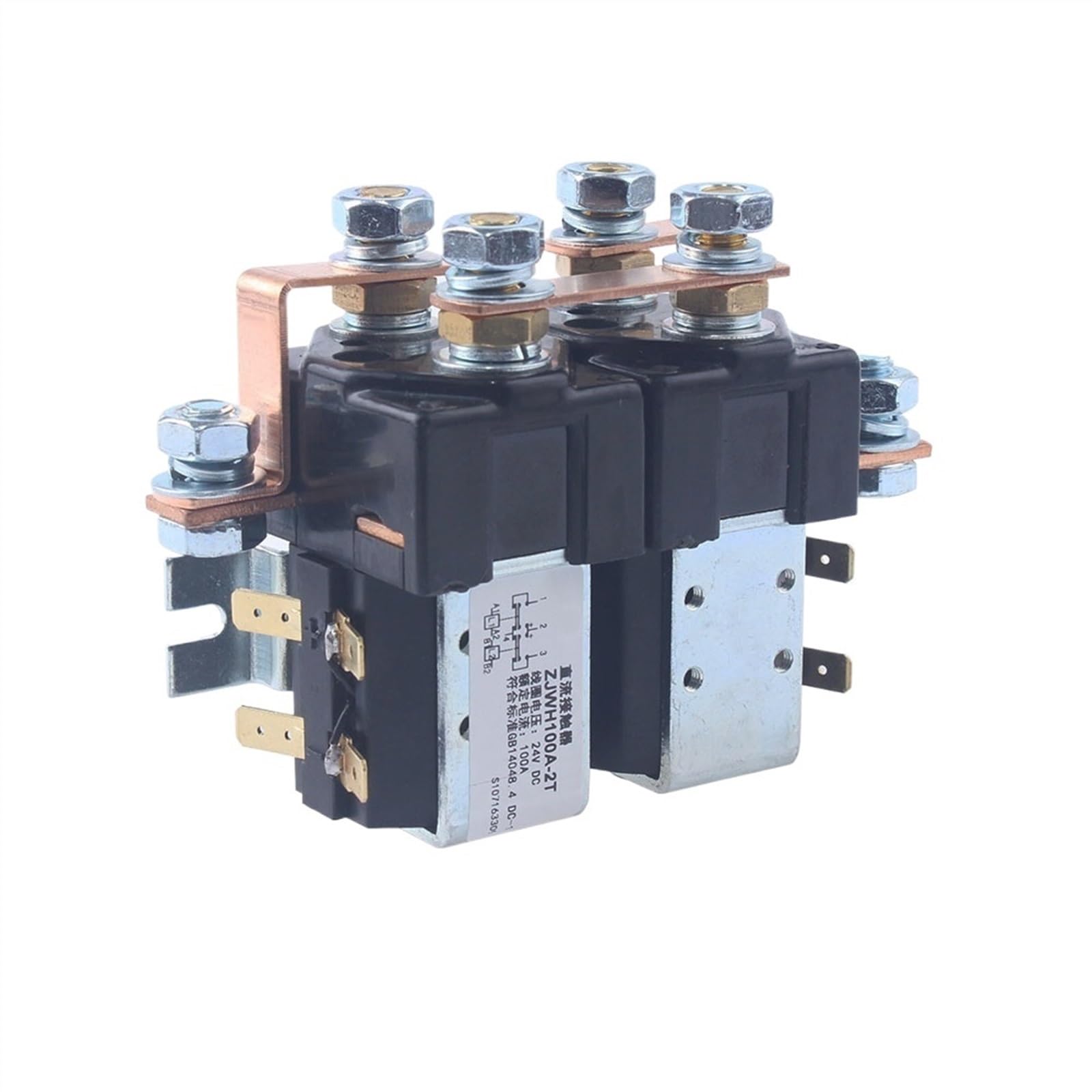 SW88 2NO+2NC 12V24V36V48V60V72V 100A DC Contactor ZJWH100A-2T(60v)
